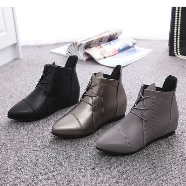 sagace fashion ankle boots winter ankle boots pu leather women work shoes pointed toe lace-up women shoes black female
sagace fashion ankle boots winter ankle boots pu leather women work shoes pointed toe lace-up women shoes black female
