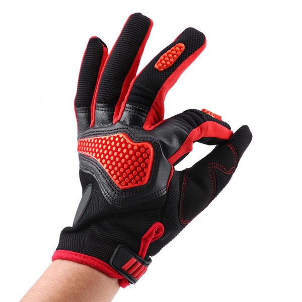 guantes moto 1 pair full finger touch screen gloves for motorcycle cycling racing outdoor sports breathable motorbike gloves, Black
guantes moto 1 pair full finger touch screen gloves for motorcycle cycling racing outdoor sports breathable motorbike gloves, Black
