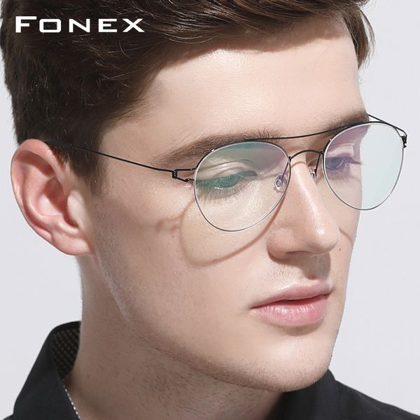 titanium optical glasses frame men ultralight women new aviation myopia prescription eyeglasses korean denmark screwless eyewear, Black
titanium optical glasses frame men ultralight women new aviation myopia prescription eyeglasses korean denmark screwless eyewear, Black