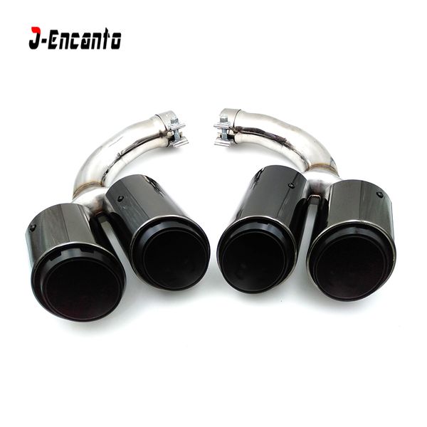 silver tail exhaust tips muffler pipe for porsche cayenne 2018-2019 cayenne stainless steel mufflers titanium black
silver tail exhaust tips muffler pipe for porsche cayenne 2018-2019 cayenne stainless steel mufflers titanium black