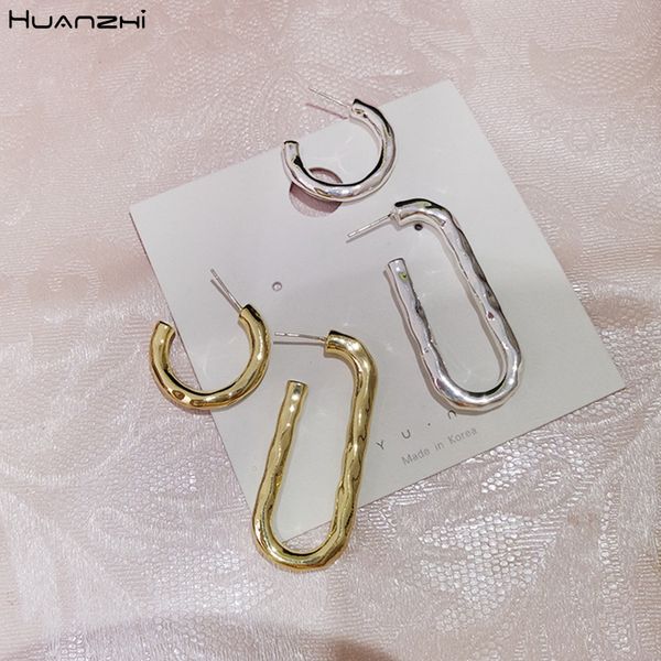 huanzhi 2019 simple new s925 silver pin geometric asymmetry bump fold irregular c u shape stud earrings for women party jewelry, Golden;silver
huanzhi 2019 simple new s925 silver pin geometric asymmetry bump fold irregular c u shape stud earrings for women party jewelry, Golden;silver