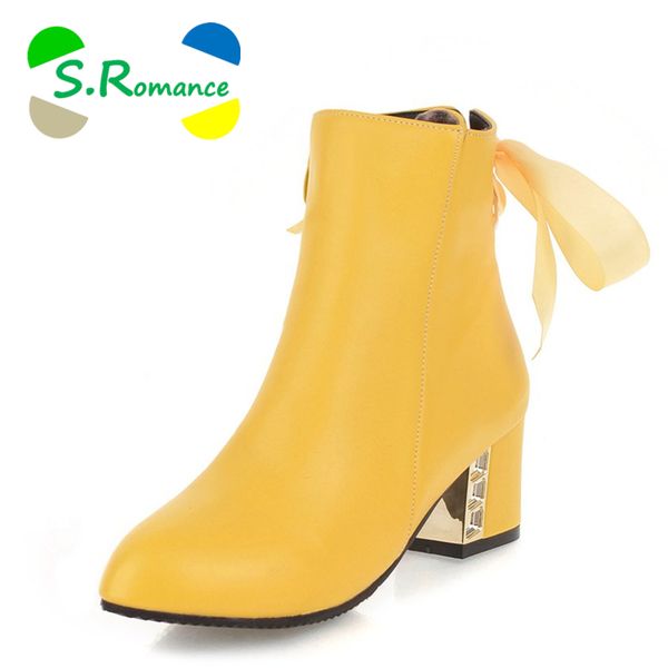 s.romance women ankle boots female shoes woman plus size 34-43 high heels ladies pumps rubber boots 2018 booties black sb088
s.romance women ankle boots female shoes woman plus size 34-43 high heels ladies pumps rubber boots 2018 booties black sb088