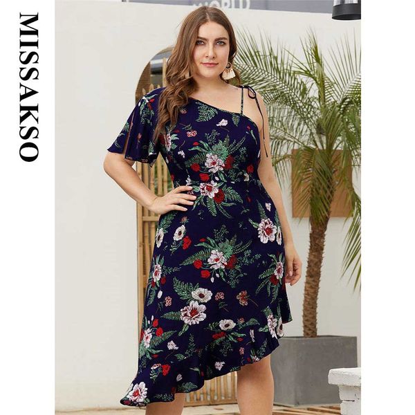 missakso dress plus size summer slash neck one shoulder loose print floral ruffles short elegant beach women dress boho, Black;gray
missakso dress plus size summer slash neck one shoulder loose print floral ruffles short elegant beach women dress boho, Black;gray