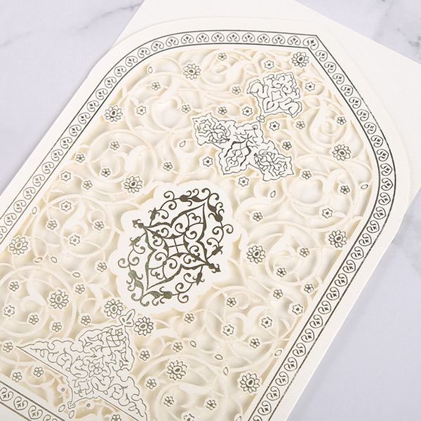 1pcs hollow laser cut wedding invitation cards greeting card customized islamic muslim card ramadan decoration party supplies
1pcs hollow laser cut wedding invitation cards greeting card customized islamic muslim card ramadan decoration party supplies