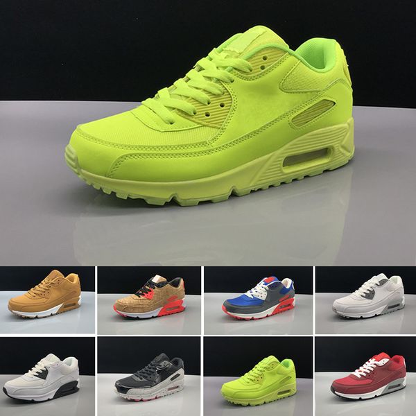 New Men womens Shoes classic 90 Men and women Casual Shoes Black Red White Sports Trainer Air Cushion Surface Breathable Sports Shoes 36-46
New Men womens Shoes classic 90 Men and women Casual Shoes Black Red White Sports Trainer Air Cushion Surface Breathable Sports Shoes 36-46
