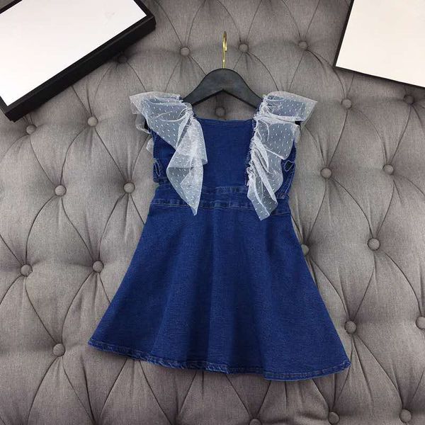 european and american parent-child outfit summer new 2020 the sleeveless angel wing cowboy baby girl dress, Blue
european and american parent-child outfit summer new 2020 the sleeveless angel wing cowboy baby girl dress, Blue