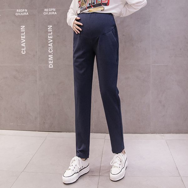 summer pregnant women trousers stripe knitting abdominal pants maternity casual pleated cotton pants office lady work clothes, White
summer pregnant women trousers stripe knitting abdominal pants maternity casual pleated cotton pants office lady work clothes, White