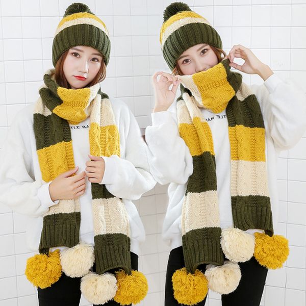 purple green women winter scarves and caps sets gift to mom girlfriend warm ladies scarfs knitted hats set long scarf, Blue;gray
purple green women winter scarves and caps sets gift to mom girlfriend warm ladies scarfs knitted hats set long scarf, Blue;gray