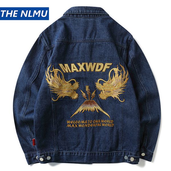 2019 streetwear denim jackets men hip hop dragon embroidery jeans coat vintage mens casual embroidered jacket cotton hz480, Black;brown
2019 streetwear denim jackets men hip hop dragon embroidery jeans coat vintage mens casual embroidered jacket cotton hz480, Black;brown
