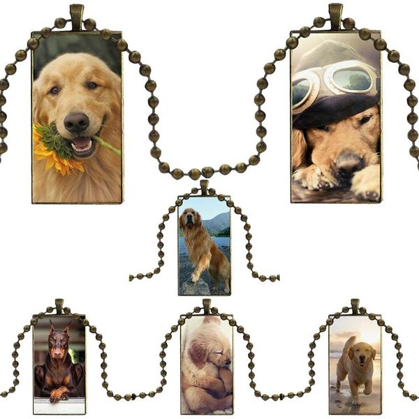 steel color glass cabochon with rectangle shaped pendant choker custom custom name necklace for women gold pet dog, Silver
steel color glass cabochon with rectangle shaped pendant choker custom custom name necklace for women gold pet dog, Silver