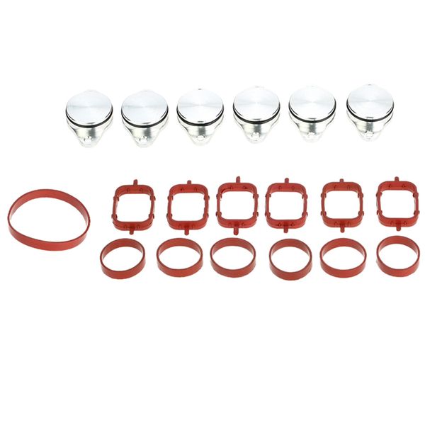 6pcs 33mm diesel swirl flap blanking kit with manifold gasket for bmw e57 e39 e38 e53
6pcs 33mm diesel swirl flap blanking kit with manifold gasket for bmw e57 e39 e38 e53