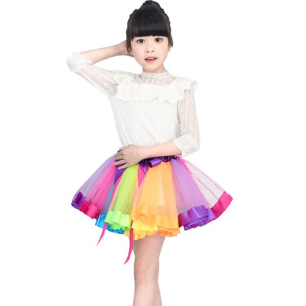 2020 New Fashion Baby Girls Ribbons Bow Transparent Ball Gown Dance Skirt Children's Colorful Tulle Mesh Mini Skirt Tutu Skirts
2020 New Fashion Baby Girls Ribbons Bow Transparent Ball Gown Dance Skirt Children's Colorful Tulle Mesh Mini Skirt Tutu Skirts