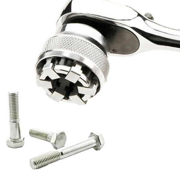 3/8" adaptive torque wrench power drill ratchet socket all-fitting adapter fastener removal installation magic tool sleeve
3/8" adaptive torque wrench power drill ratchet socket all-fitting adapter fastener removal installation magic tool sleeve