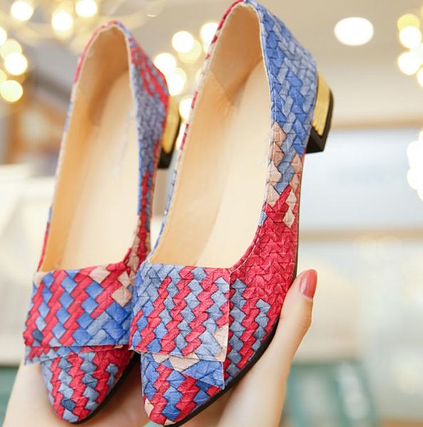 2019 women's shoes in spring and autumn with new style low heel pointed end @yol, Black
2019 women's shoes in spring and autumn with new style low heel pointed end @yol, Black
