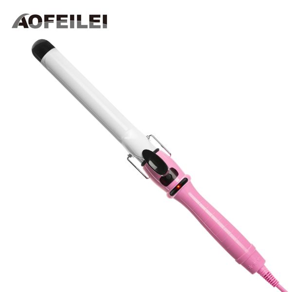 real hair curler curlers conical curling iron single tube ceramic glaze pear flower cone professional electric hair curly
real hair curler curlers conical curling iron single tube ceramic glaze pear flower cone professional electric hair curly