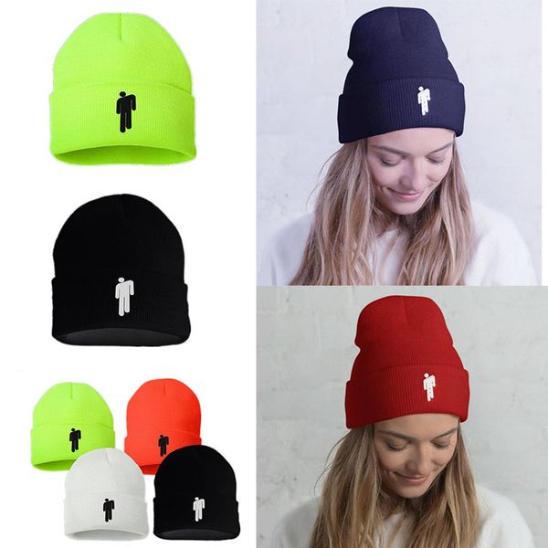 billie eilish beanie hat women man hip-hop casual cuffed beanies bonnet knitted warm winter hats, Blue;gray
billie eilish beanie hat women man hip-hop casual cuffed beanies bonnet knitted warm winter hats, Blue;gray