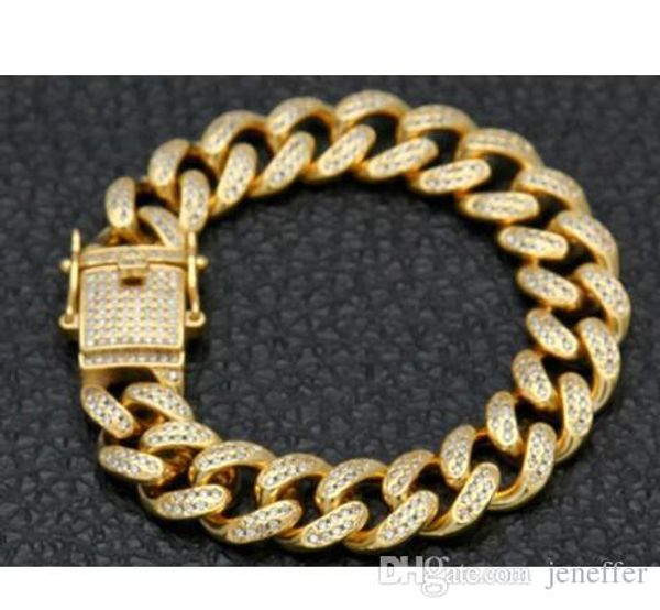 13.5mm copper curb cuban bracelet iced out cz 8inch bracelet gold silver color for men luxury box clasp drop shipping, Golden;silver
13.5mm copper curb cuban bracelet iced out cz 8inch bracelet gold silver color for men luxury box clasp drop shipping, Golden;silver