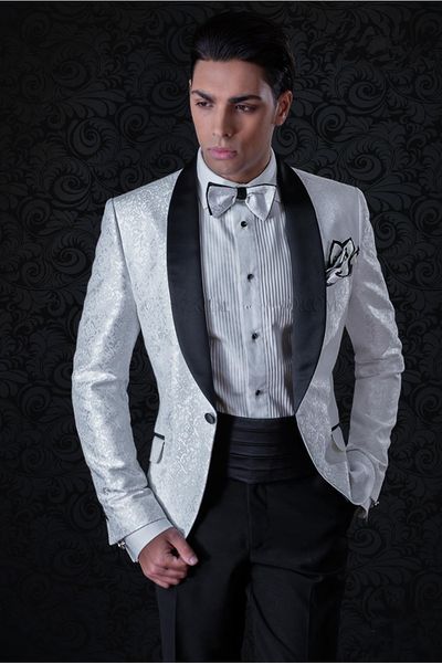 новый groomsmen шаль лацкане one button (куртка + брюки + tie) жених смокинги groomsmen шафер костюм мужские свадебные костюмы жениха 480, Black;gray 
новый groomsmen шаль лацкане one button (куртка + брюки + tie) жених смокинги groomsmen шафер костюм мужские свадебные костюмы жениха 480, Black;gray