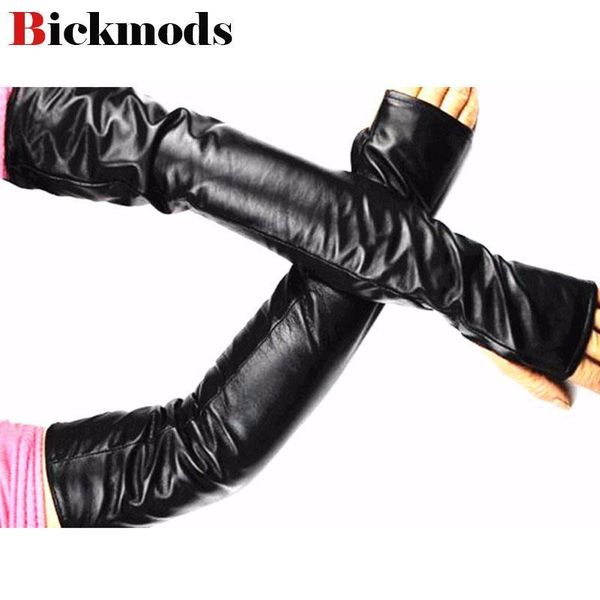 2017 long leather gloves new fashion women half-finger sheepskin over elbow length velvet lining warm mittens, Blue;gray
2017 long leather gloves new fashion women half-finger sheepskin over elbow length velvet lining warm mittens, Blue;gray