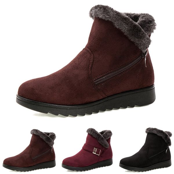 fashion non-brand winter women boots triple black red brown suede snow ankle boots jogging walking shoes keep warm 35-40 style 13
fashion non-brand winter women boots triple black red brown suede snow ankle boots jogging walking shoes keep warm 35-40 style 13