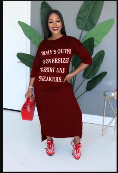 letter print womens designer dresses spring crew neck long sleeve solid color loose dress fashion style casual apparel, Black;gray
letter print womens designer dresses spring crew neck long sleeve solid color loose dress fashion style casual apparel, Black;gray