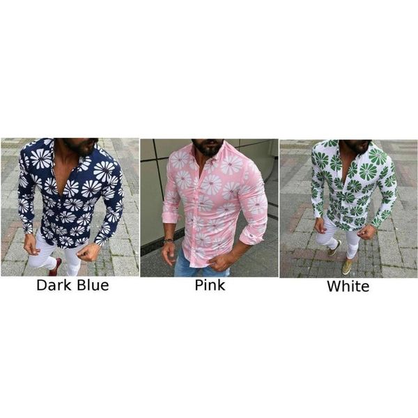 2020 new print shirts men's casual slim fashion shirt lapel floral formal stylish long sleeve turn-down collar cotton soft, White;black
2020 new print shirts men's casual slim fashion shirt lapel floral formal stylish long sleeve turn-down collar cotton soft, White;black