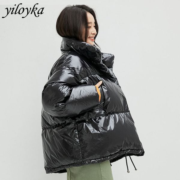 new winter loose snowproof parka down glossy waterproof coat fashion winter jacket coat women stand collar casual warm overcoat, Tan;black
new winter loose snowproof parka down glossy waterproof coat fashion winter jacket coat women stand collar casual warm overcoat, Tan;black