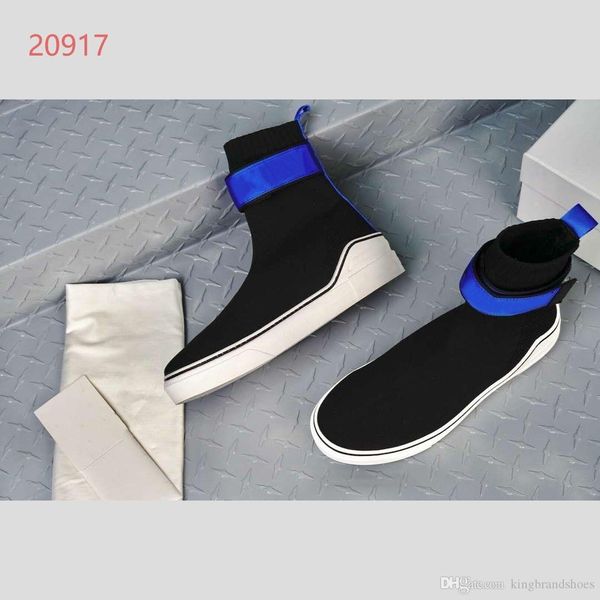 2019 new men's stretch knit socks shoes thick soles sports casual shoes black color and blue band high-sports socks and boots
2019 new men's stretch knit socks shoes thick soles sports casual shoes black color and blue band high-sports socks and boots