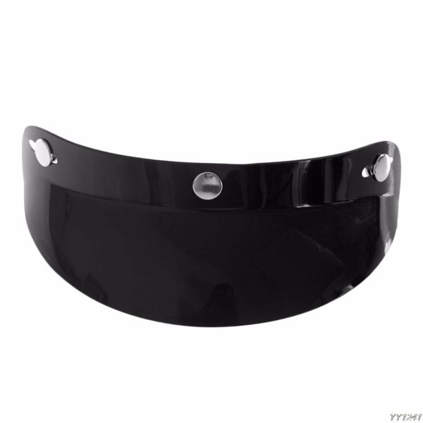 universal black 3 snap visor face shield lens for motorcycle helmets open face motorcycle accessories protective gears- g6kc
universal black 3 snap visor face shield lens for motorcycle helmets open face motorcycle accessories protective gears- g6kc