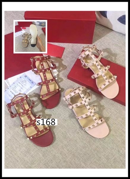 wholesale original box designer fashion sandals genuine leather slingback pumps ladies fashion rivets shoe, Black
wholesale original box designer fashion sandals genuine leather slingback pumps ladies fashion rivets shoe, Black