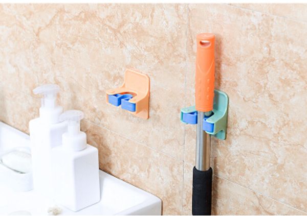 mop broom sticky hook bathroom no trace mop besom clip holder creative plastic sundries tools organizer
mop broom sticky hook bathroom no trace mop besom clip holder creative plastic sundries tools organizer