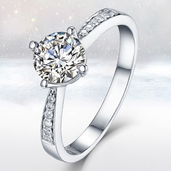 2 18k белое золото moissanite anniversary бриллиантовое кольцо круглый классический женщины свадьба обручальное кольцо 2 ct vvs d цвет, Golden;silver
2 18k белое золото moissanite anniversary бриллиантовое кольцо круглый классический женщины свадьба обручальное кольцо 2 ct vvs d цвет, Golden;silver