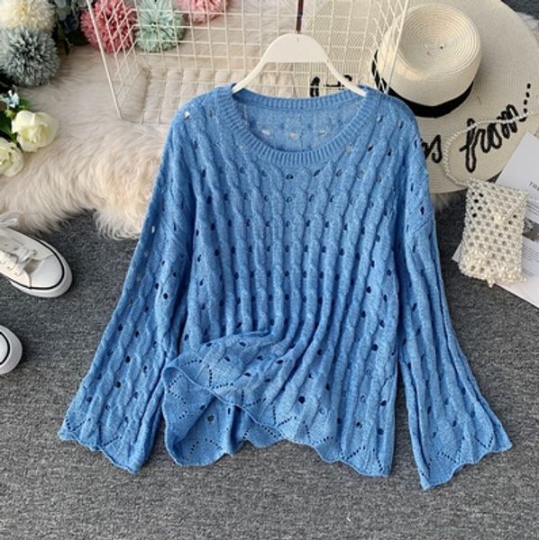 o-neck women sweaters hollow out lazy sweater women autumn winter loose casual female pullover solid wavy hem tb3021, White;black
o-neck women sweaters hollow out lazy sweater women autumn winter loose casual female pullover solid wavy hem tb3021, White;black