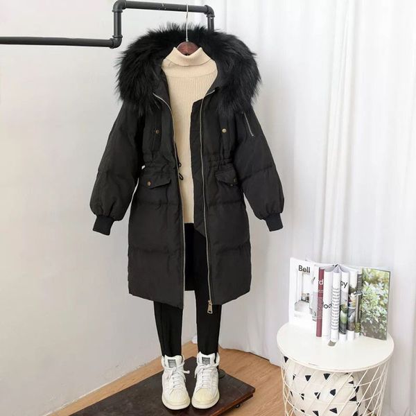 down coats women parkas winter long chinese jacket for ladies winter long coat jaquetas fur collar parkas mujer ultra light down, Black
down coats women parkas winter long chinese jacket for ladies winter long coat jaquetas fur collar parkas mujer ultra light down, Black