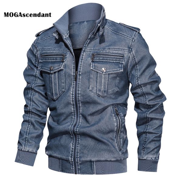 men's winter faux leather jacket autumn vintage motorcycle leather jacket outdoor coat fashion pu plus size 6xl, Black
men's winter faux leather jacket autumn vintage motorcycle leather jacket outdoor coat fashion pu plus size 6xl, Black