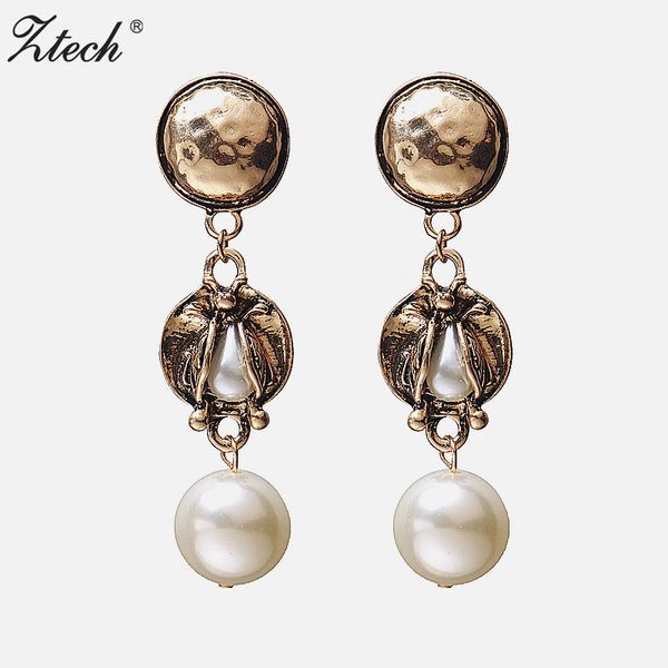 ztech imitation pear pendants earring women statement vintage geometric gold dangle drop earrings female wedding fashion jewelry, Silver
ztech imitation pear pendants earring women statement vintage geometric gold dangle drop earrings female wedding fashion jewelry, Silver