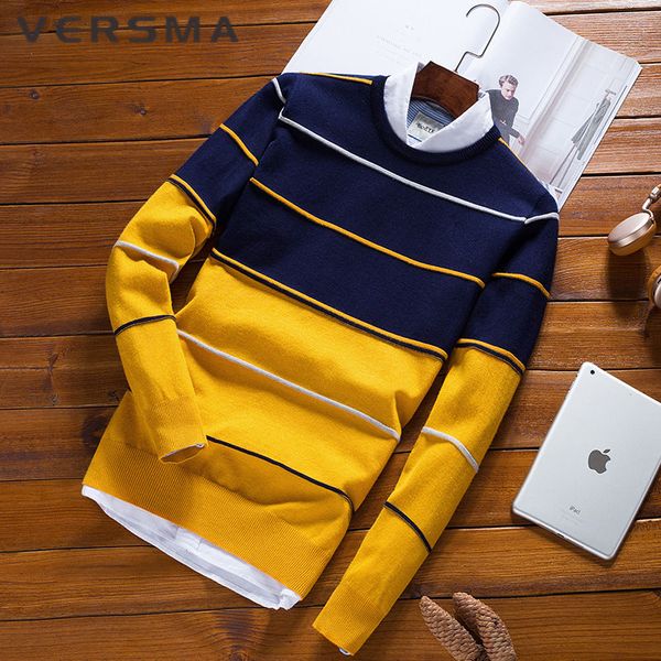 versma 2018 winter korean slim fit ugly christmas sweater men pullover stripe long sleeve knitted xmas men sweater plus size 5xl, White;black
versma 2018 winter korean slim fit ugly christmas sweater men pullover stripe long sleeve knitted xmas men sweater plus size 5xl, White;black