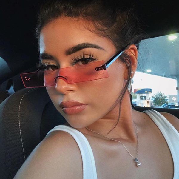 aloz micc trending pink rectangle sunglasses women new fashion one piece rimless sunglasses female oculos de sol small shadesa118, White;black
aloz micc trending pink rectangle sunglasses women new fashion one piece rimless sunglasses female oculos de sol small shadesa118, White;black
