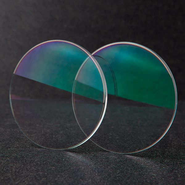 

prescription lenses resin lens hyperopia coatings aspherical uv radiation myopia lens 1.56 1.61 1.67 1.74 optical, Silver
