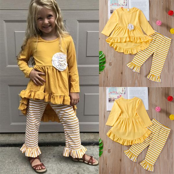 new girl kids clothes set girl yellow cotton wool long sleeve striped trousers two piece set kids designer clothes girls jy593, White
new girl kids clothes set girl yellow cotton wool long sleeve striped trousers two piece set kids designer clothes girls jy593, White
