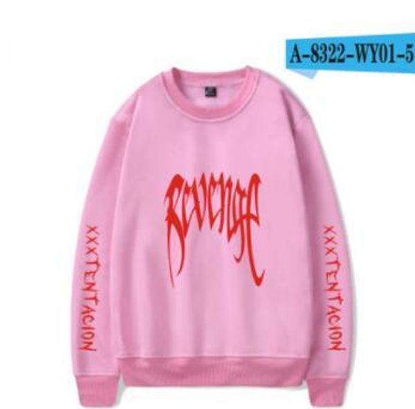 2018 горячих рэпер толстовка мужского revenge xxxtentacion designer o-образный вырез кофта с длинным рукавом tops, Black
2018 горячих рэпер толстовка мужского revenge xxxtentacion designer o-образный вырез кофта с длинным рукавом tops, Black