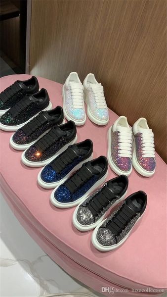 classic stars style joker little white shoes for 2019,cowhide silk fabric for men & women trainers decorated with sequins with box 35-44, Black
classic stars style joker little white shoes for 2019,cowhide silk fabric for men & women trainers decorated with sequins with box 35-44, Black