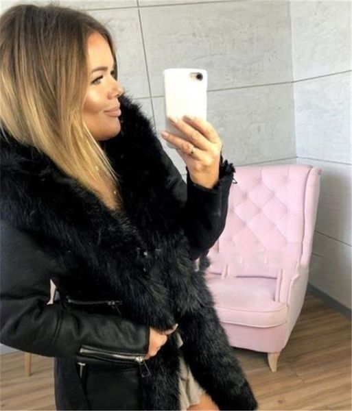 winter women designer coats fashion coats sashes skim casual long warm fur with medium neck women apparel cbtjk, Black
winter women designer coats fashion coats sashes skim casual long warm fur with medium neck women apparel cbtjk, Black