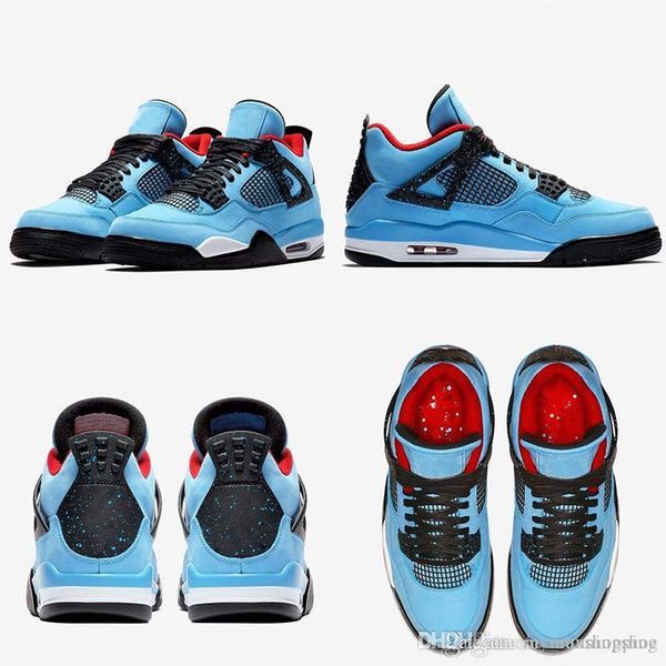 Cactus Jack 4 4s Houston Basketball Shoes University Blue Varsity Red Black Men Trainer Sport Sneakers with BOX
Cactus Jack 4 4s Houston Basketball Shoes University Blue Varsity Red Black Men Trainer Sport Sneakers with BOX