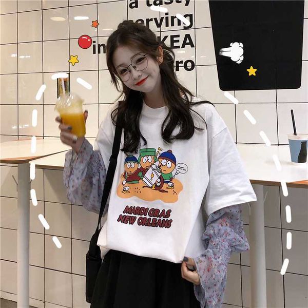 will ~ early spring cartoon printed letters relaxed joker spell chiffon is prevented bask in long sleeve t-shirt coat, White
will ~ early spring cartoon printed letters relaxed joker spell chiffon is prevented bask in long sleeve t-shirt coat, White
