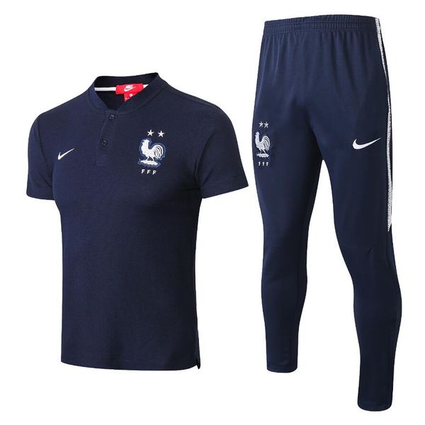2 stars maillot de foot survêtement football jogging chandal equipe de france soccer tracksuit training track suit, Blue;gray
2 stars maillot de foot survêtement football jogging chandal equipe de france soccer tracksuit training track suit, Blue;gray