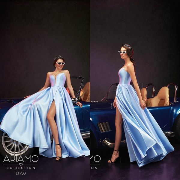 blue prom dresses long 2019 side split robes de soirée vestido de novia evening gowns custom made satin special occasion dresses, Black;red
blue prom dresses long 2019 side split robes de soirée vestido de novia evening gowns custom made satin special occasion dresses, Black;red