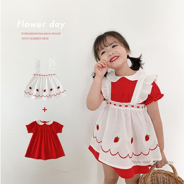 2020summer new arrivals japanese girls princess fashion sweet and lovely two-piece dress kids dresses for girls christmas dress, Red;yellow
2020summer new arrivals japanese girls princess fashion sweet and lovely two-piece dress kids dresses for girls christmas dress, Red;yellow