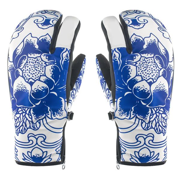 outdoor sports mountaineering ski waterproof printing plus velvet warm gloves hiking hiking cycling gloves, Black
outdoor sports mountaineering ski waterproof printing plus velvet warm gloves hiking hiking cycling gloves, Black