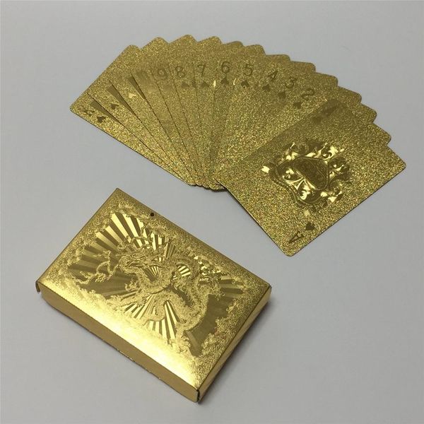 goldenleaf gold foil plated playing cards poker set pokerstars party table game durable waterproof cards running jerseys, Black;blue
goldenleaf gold foil plated playing cards poker set pokerstars party table game durable waterproof cards running jerseys, Black;blue